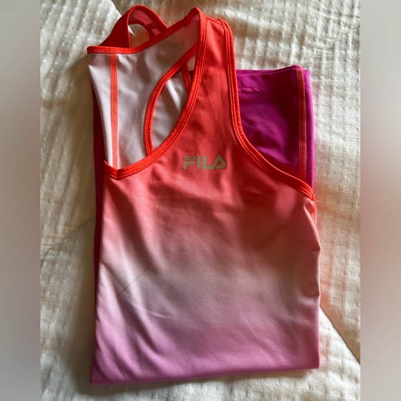 FILA Performance Ombré Racer-back Tank - Picture 5 of 6